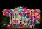 2015 Geelong City Hall Christmas Projections