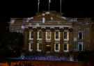 2015 Geelong City Hall Christmas Projections