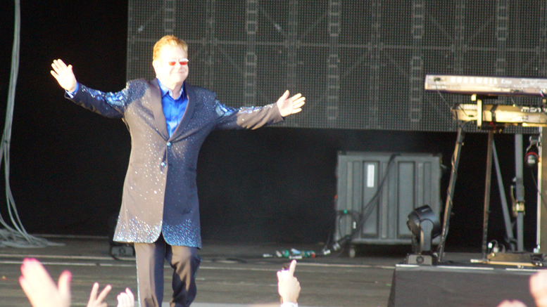 Elton John in Geelong