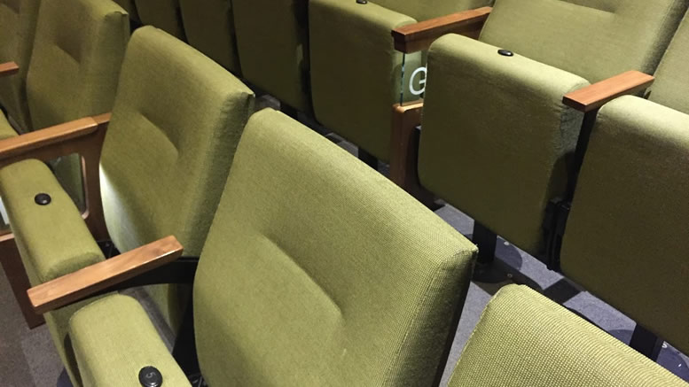 GPAC theatre seats